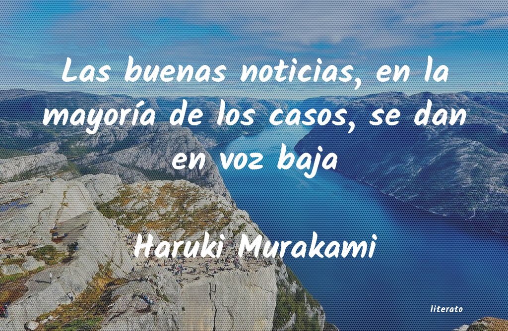 frases buenas noticias