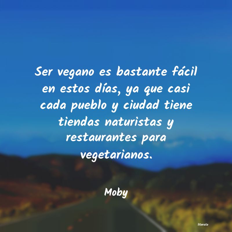 frases de Moby