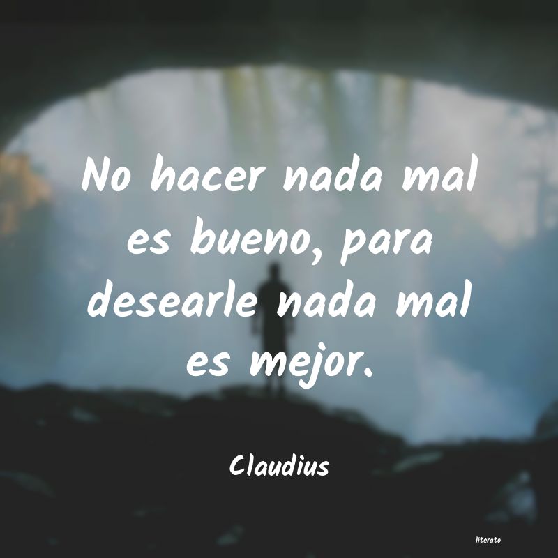 frases de Claudius