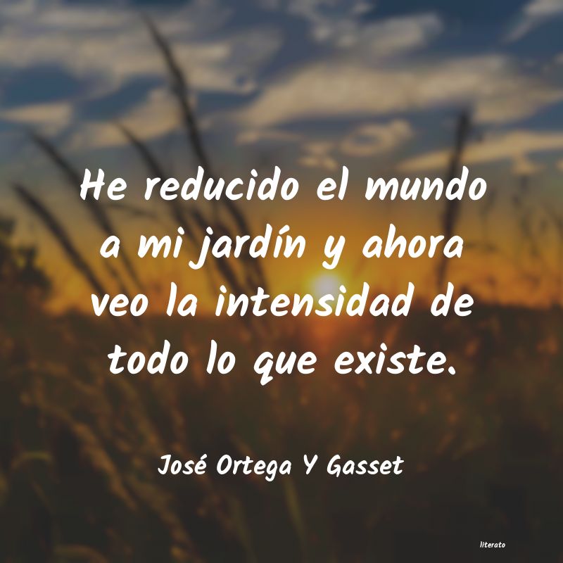 frases de José Ortega Y Gasset