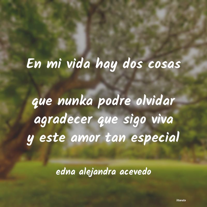 frases de edna alejandra acevedo