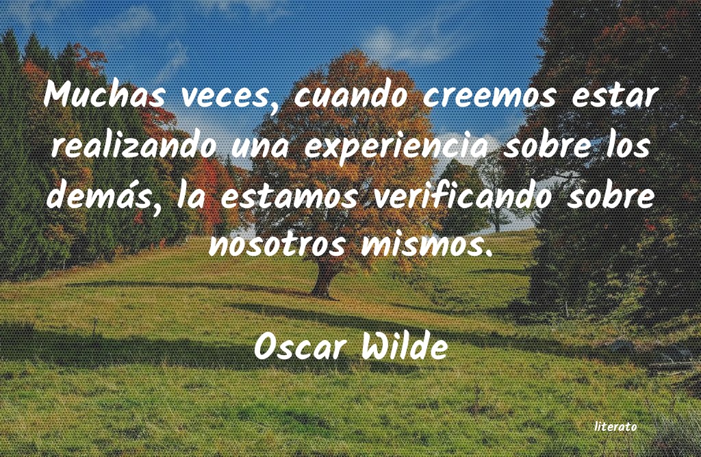 Frases de Oscar Wilde