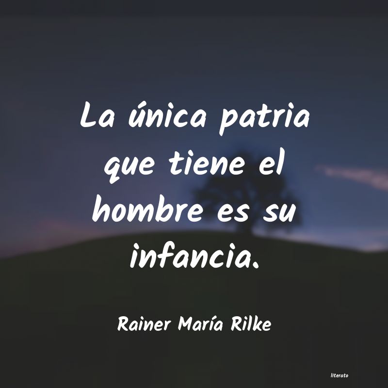 Frases de Rainer María Rilke