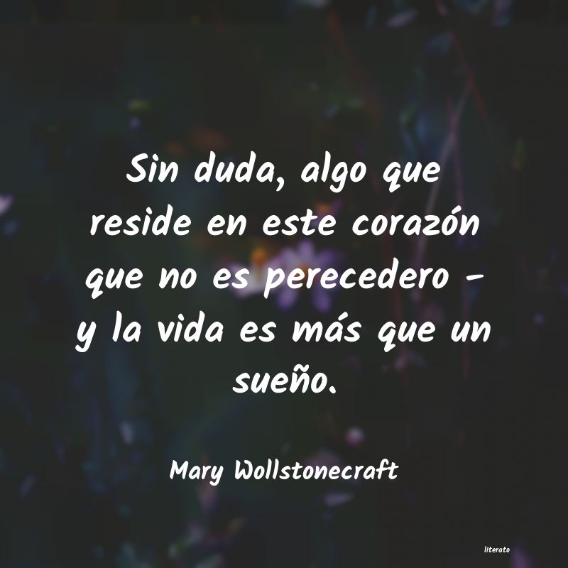 frases de Mary Wollstonecraft