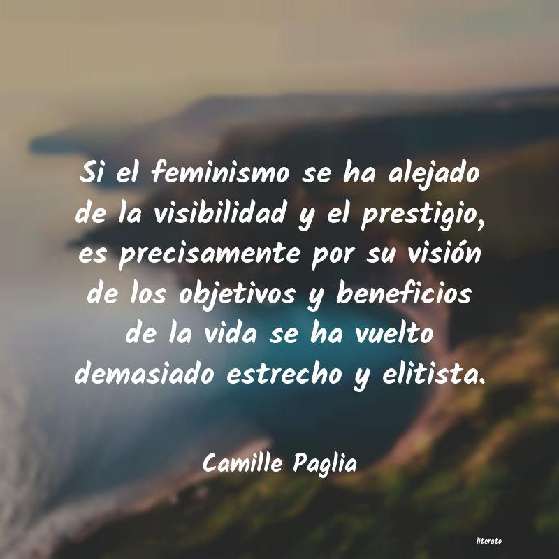 frases de Camille Paglia