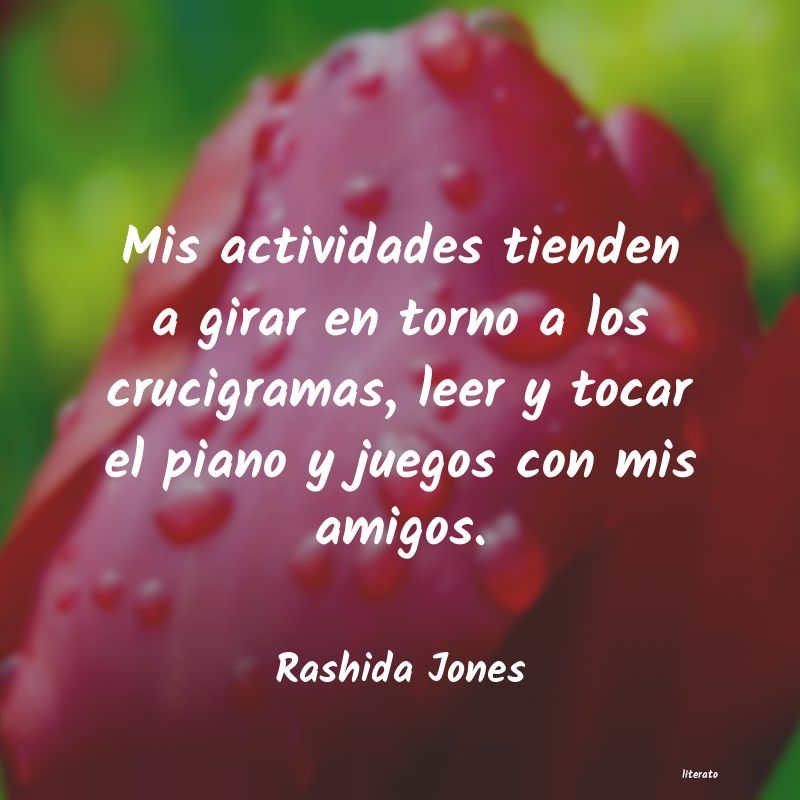 frases de Rashida Jones