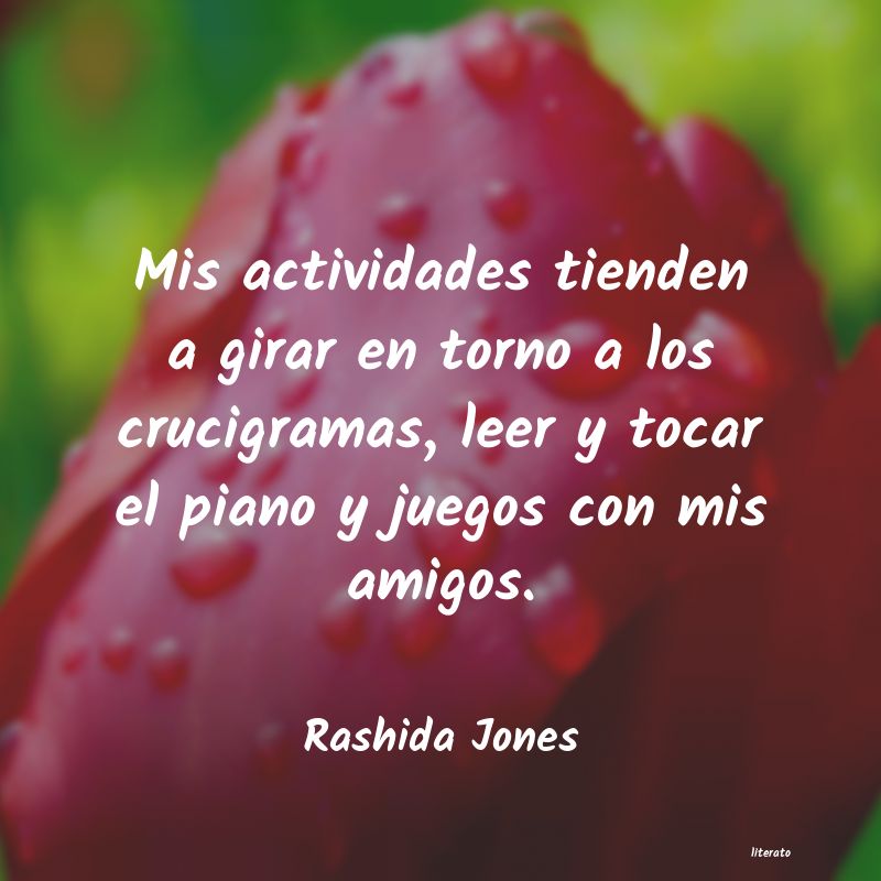 Frases de Rashida Jones