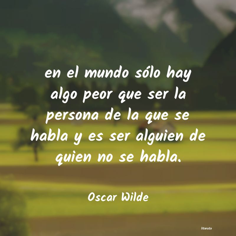 Frases de Oscar Wilde