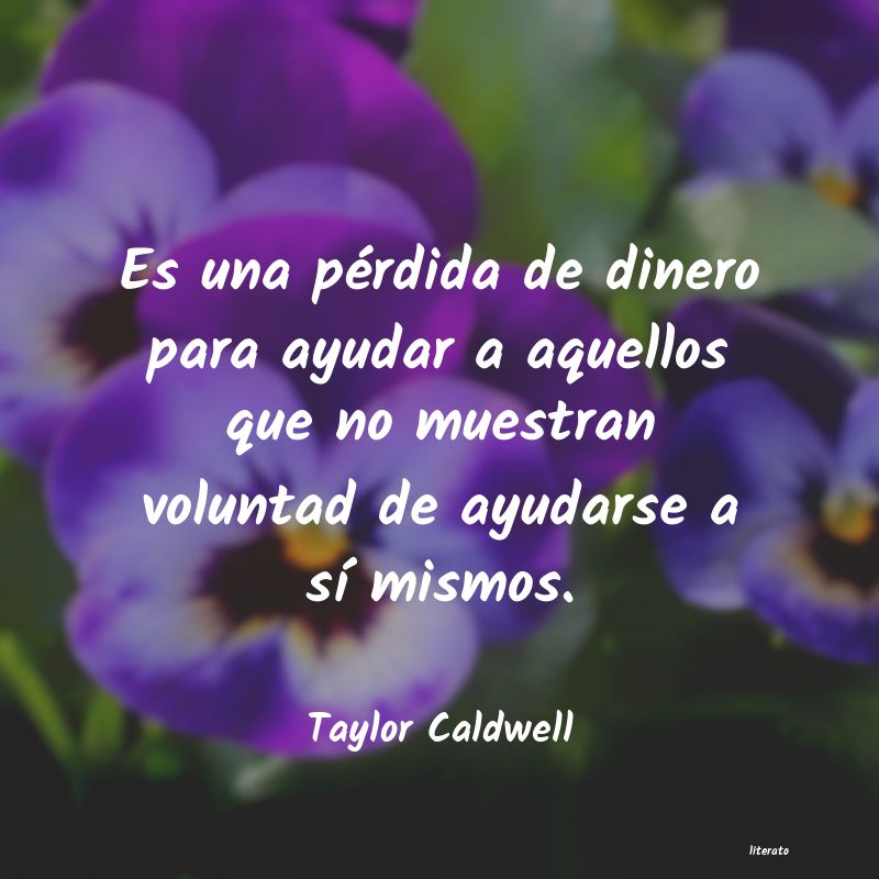 Frases de Taylor Caldwell