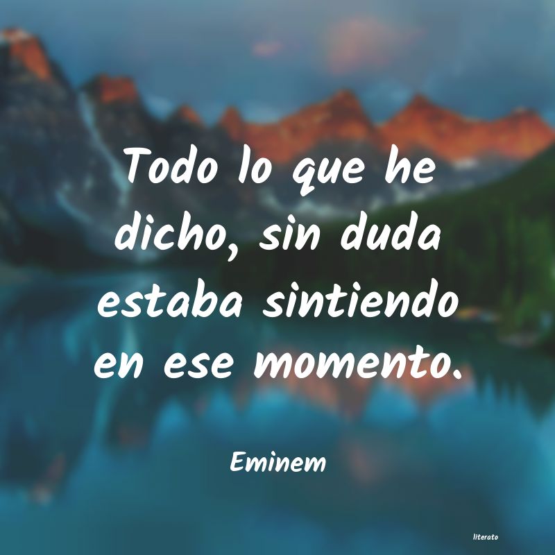 frases de Eminem