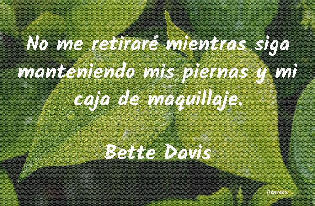 Frases de Bette Davis