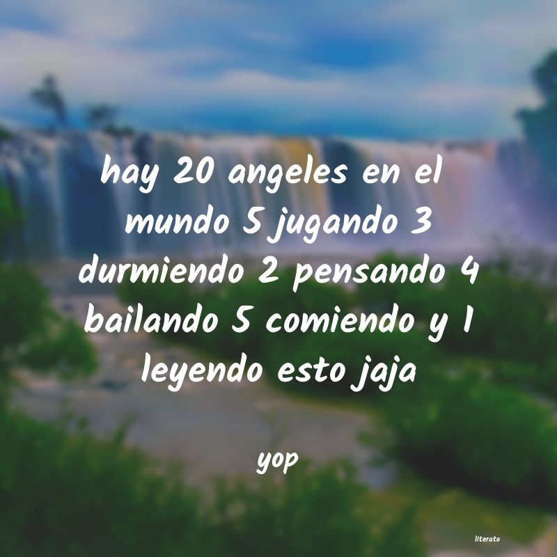 Frases de yop