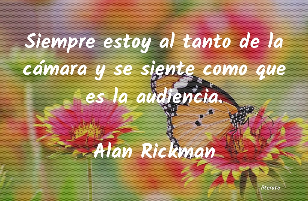frases de Alan Rickman