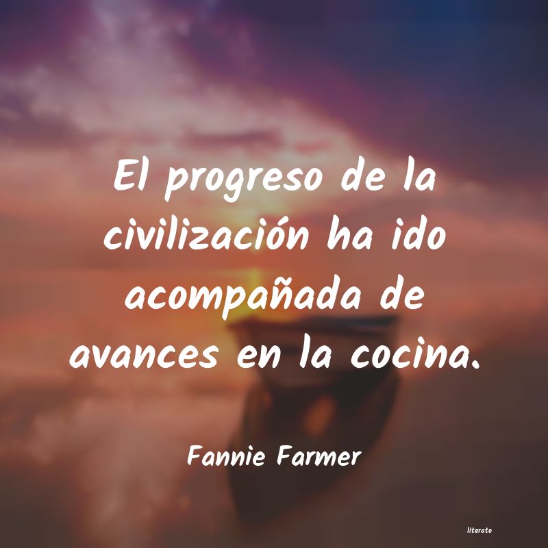 frases de Fannie Farmer