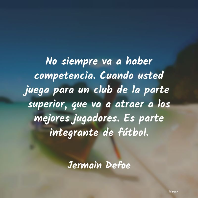 Frases de Jermain Defoe