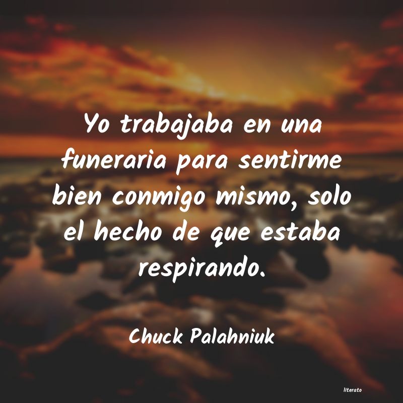 frases de Chuck Palahniuk