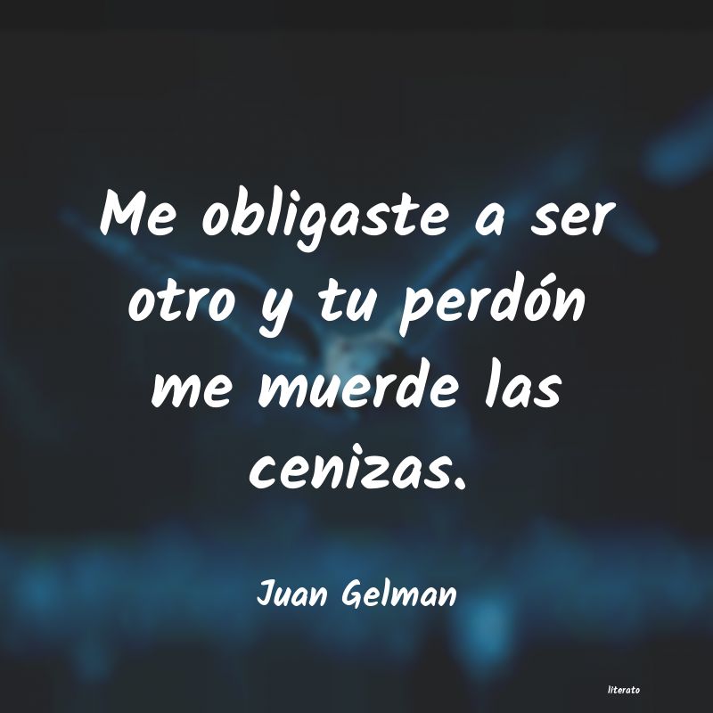 frases de Juan Gelman