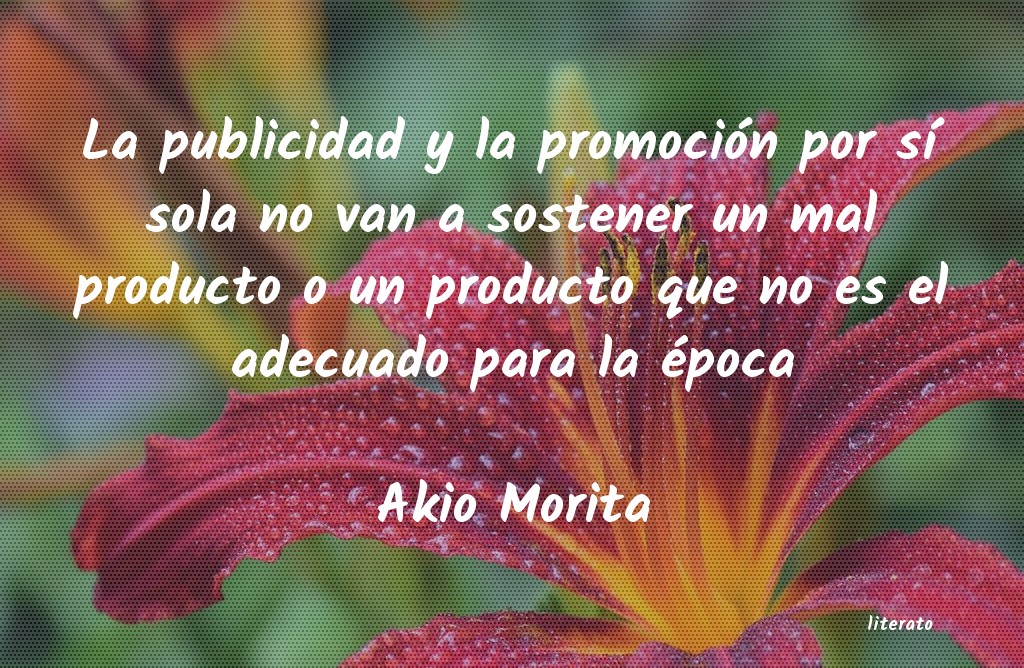 Frases de Akio Morita