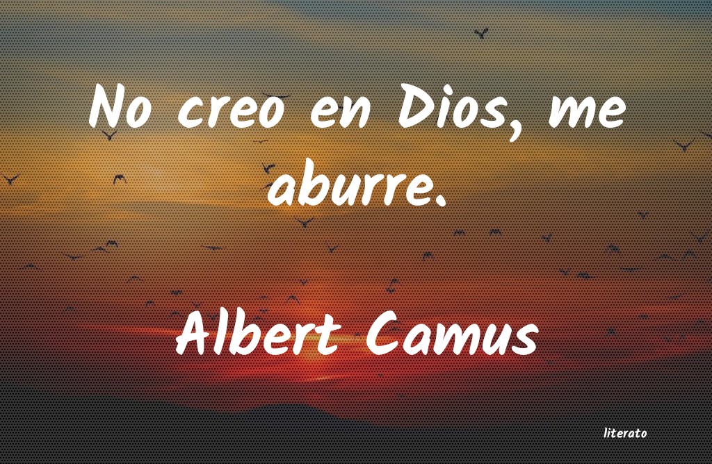 Frases de Albert Camus