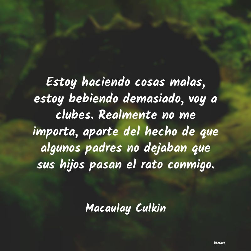 Frases de Macaulay Culkin