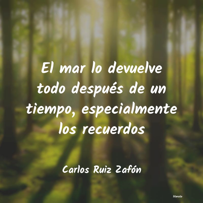 Frases de Carlos Ruiz Zafón