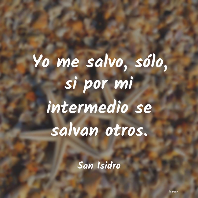 Frases de San Isidro