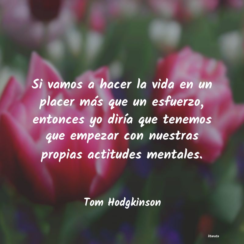 frases de Tom Hodgkinson