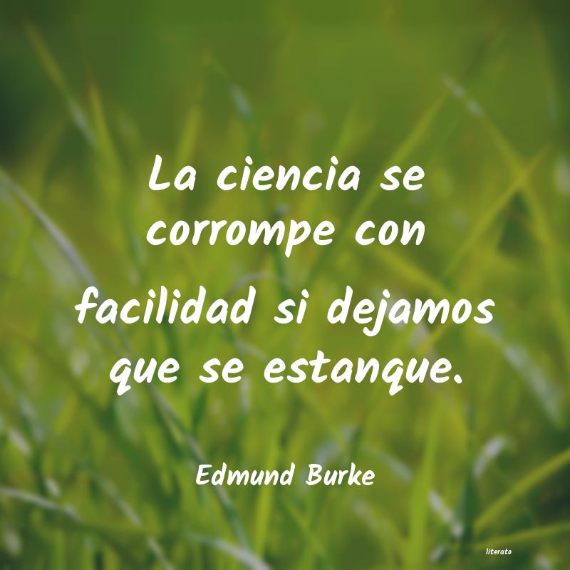 Frases de Edmund Burke