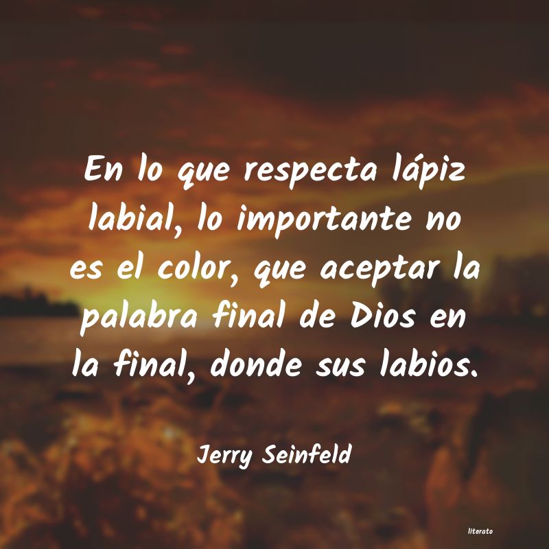 frases de Jerry Seinfeld