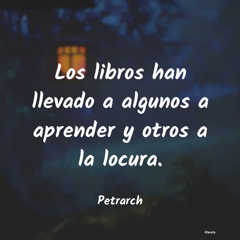 frases de Petrarch