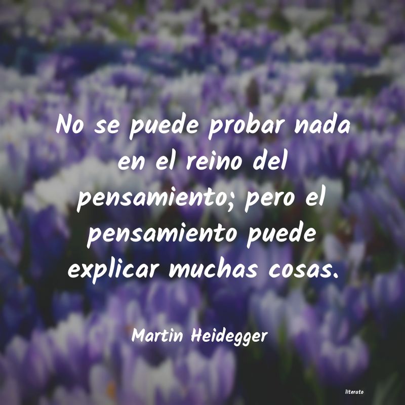 Frases de Martin Heidegger