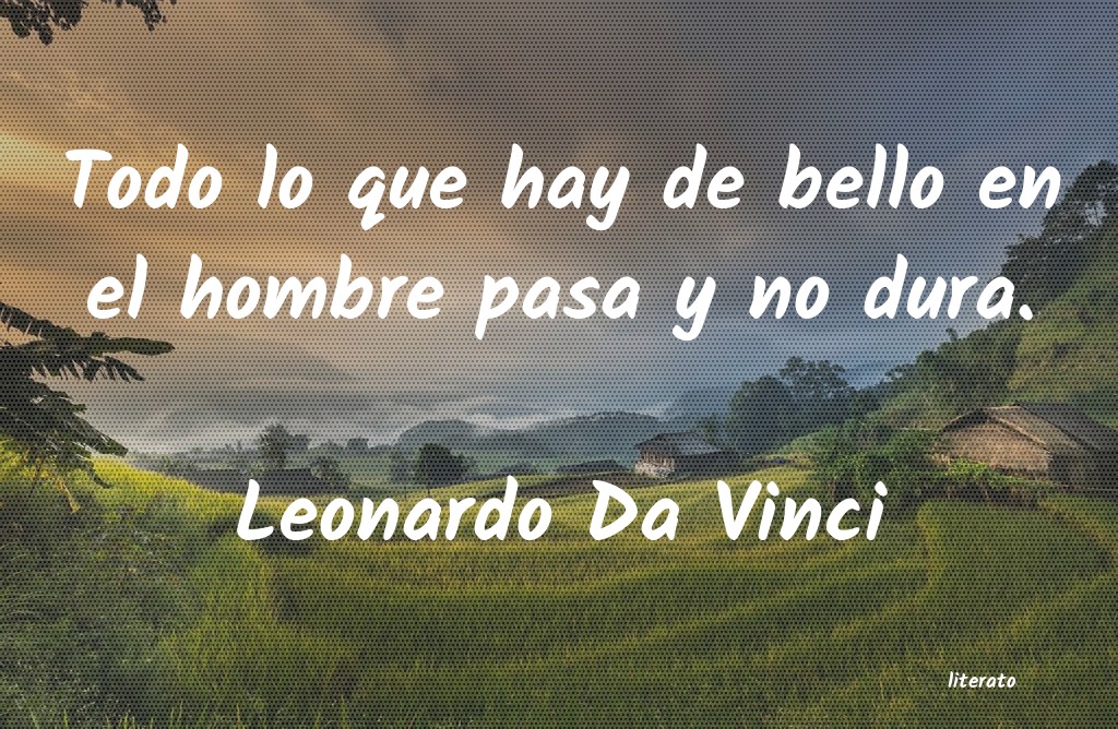 frases de Leonardo Da Vinci