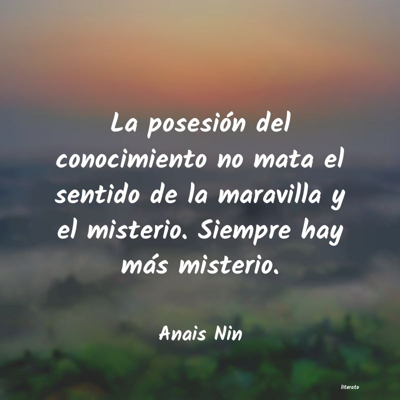 frases de Anais Nin