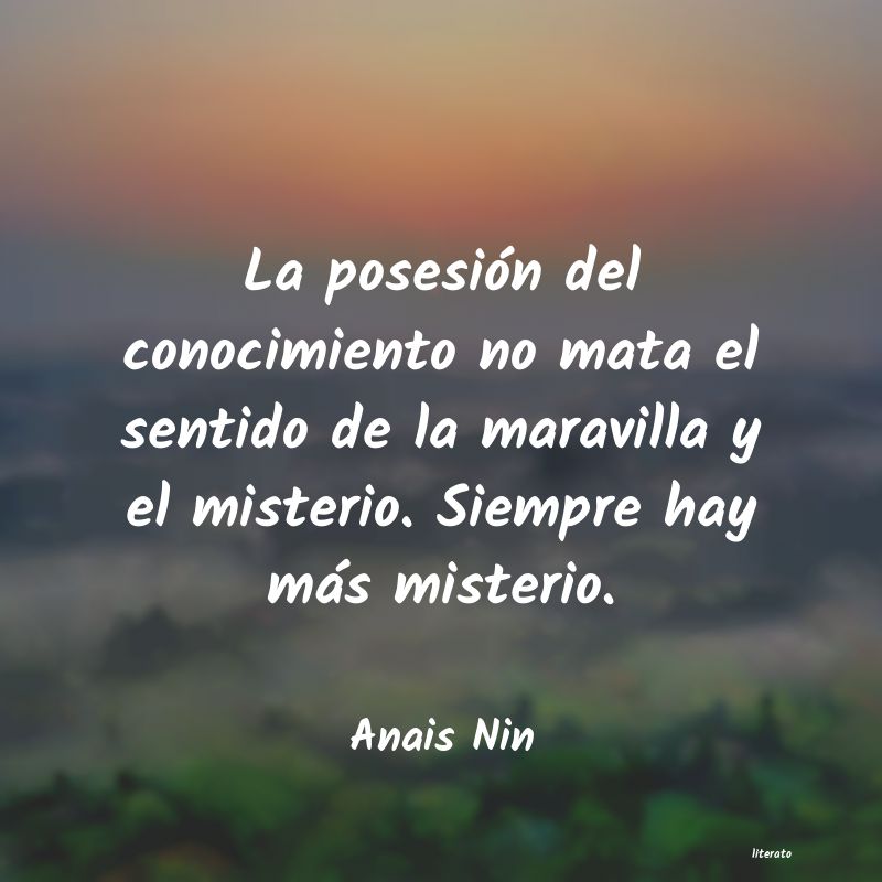 Frases de Anais Nin