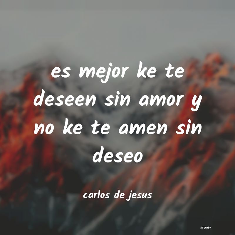 frases de carlos de jesus