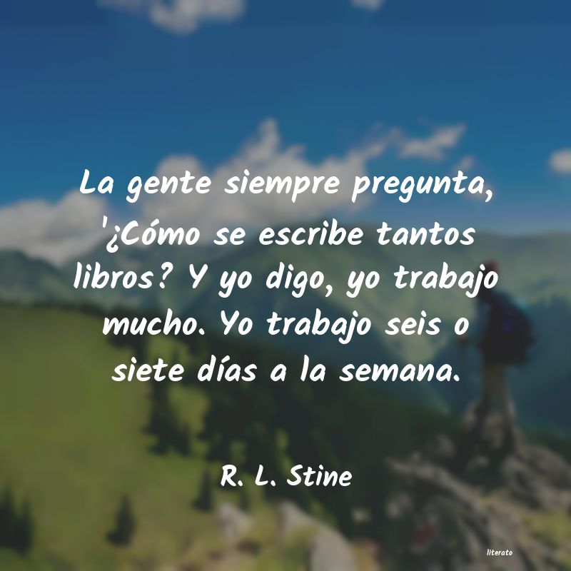 frases de R. L. Stine
