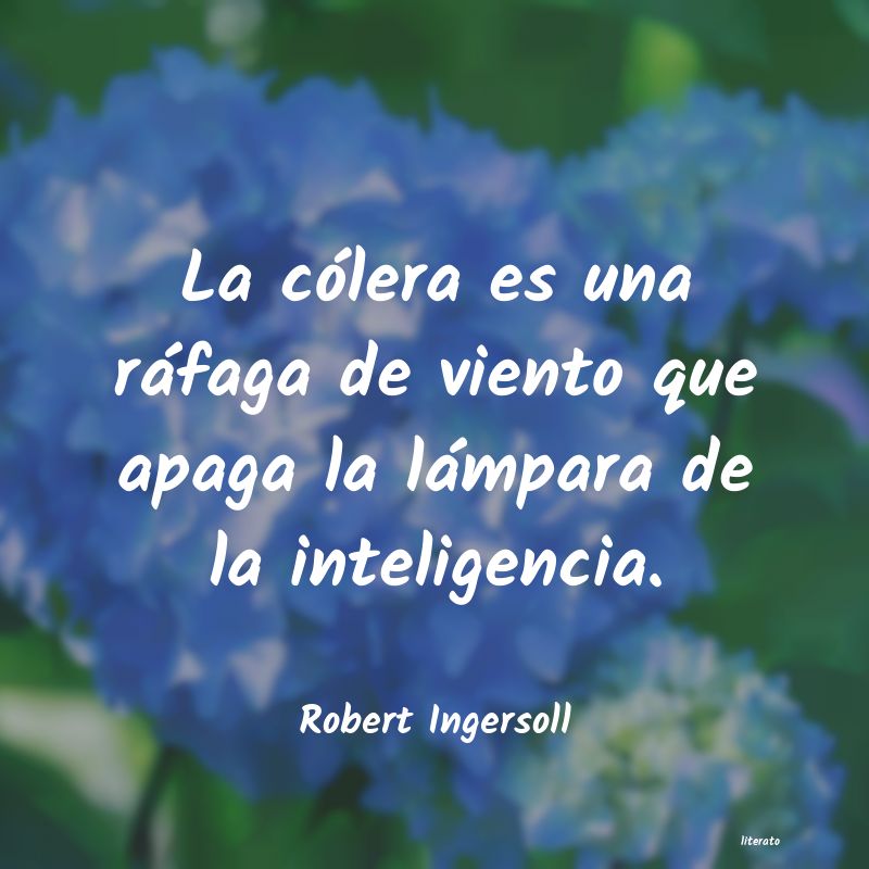 Frases de Robert Ingersoll