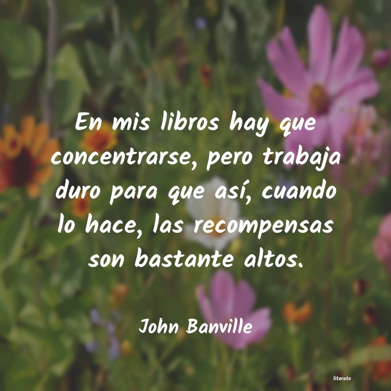 frases de John Banville