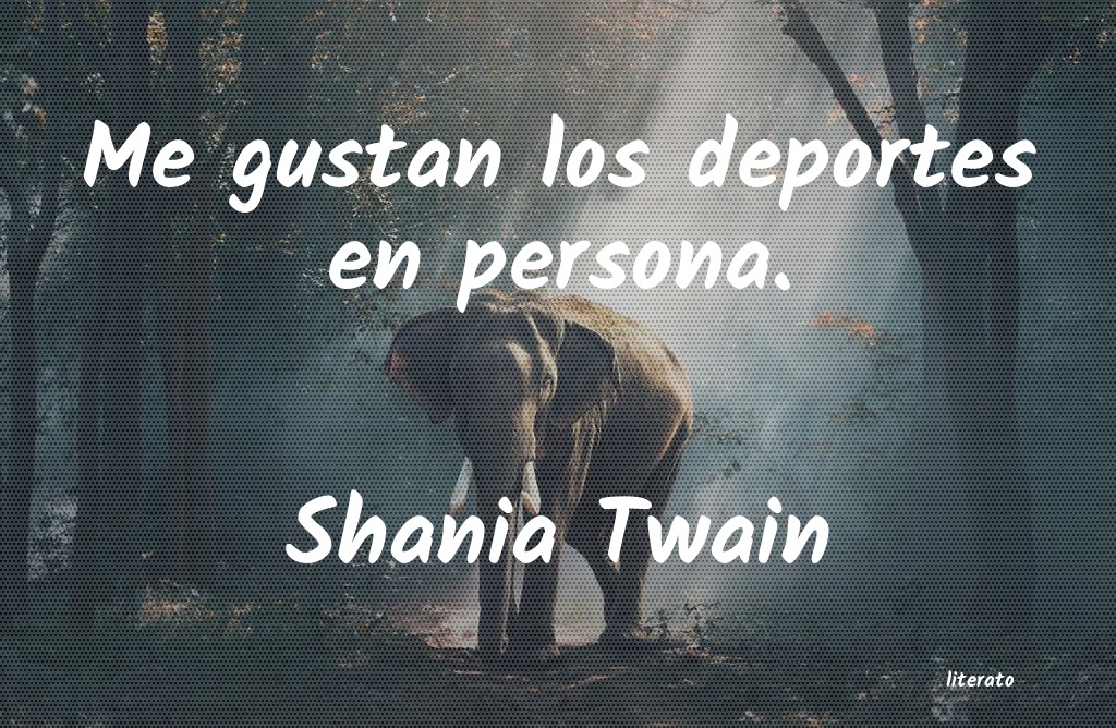 Frases de Shania Twain