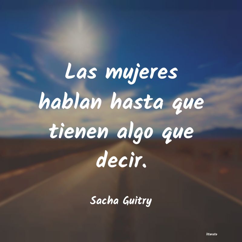 frases de Sacha Guitry