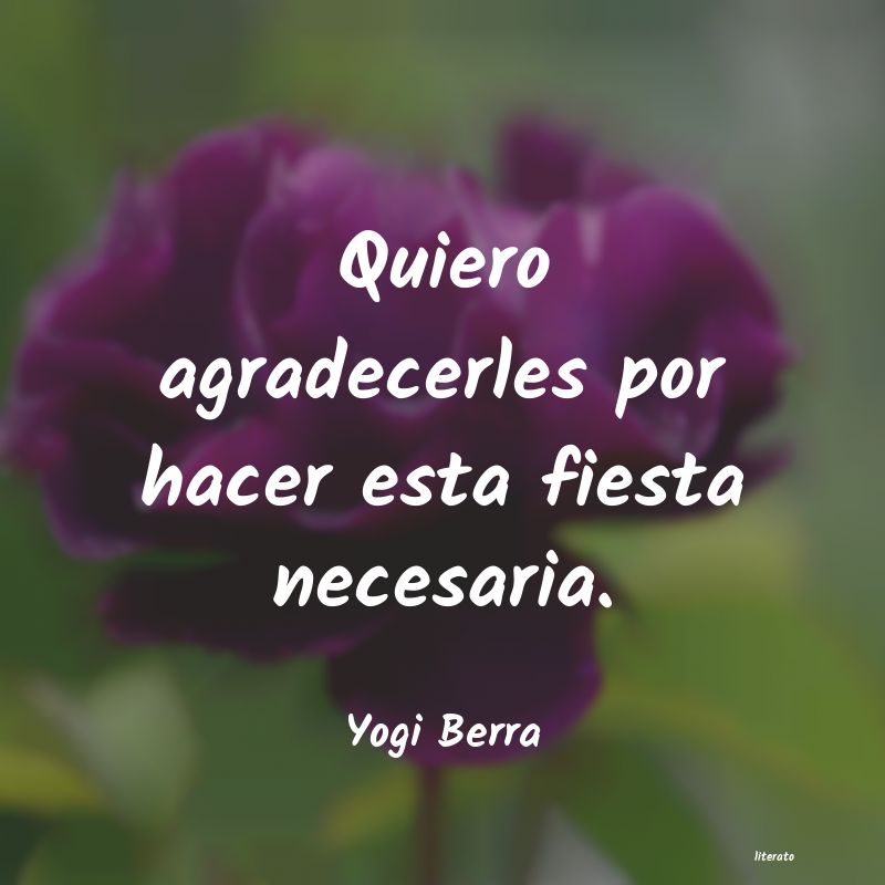 frases de Yogi Berra