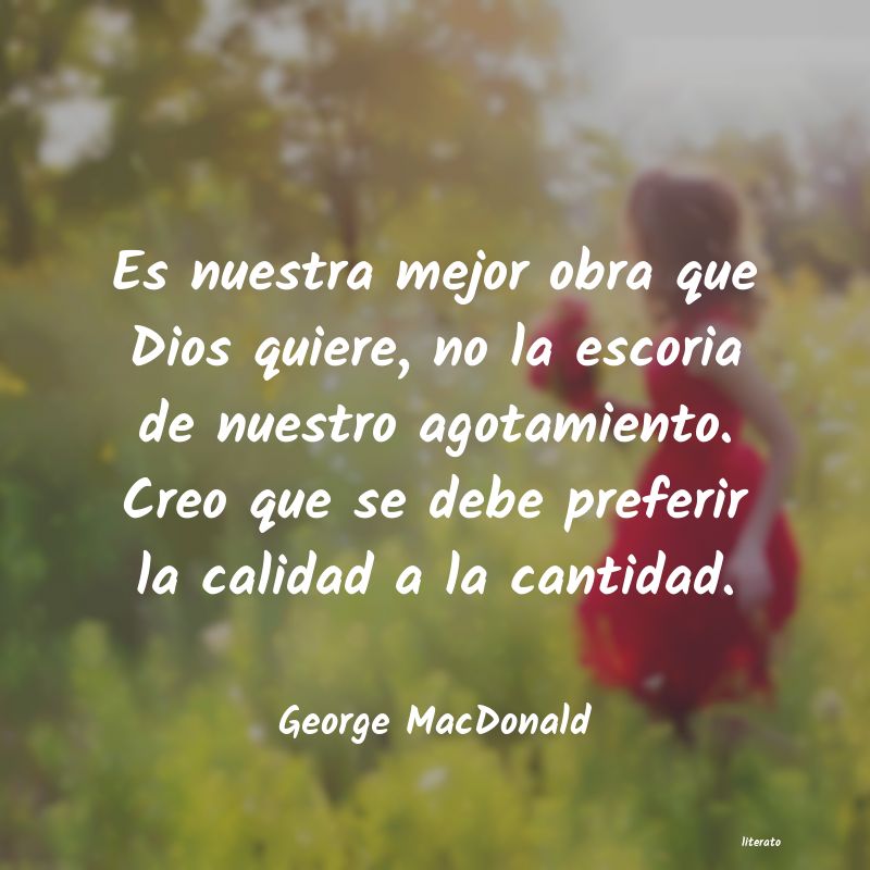 Frases de George MacDonald