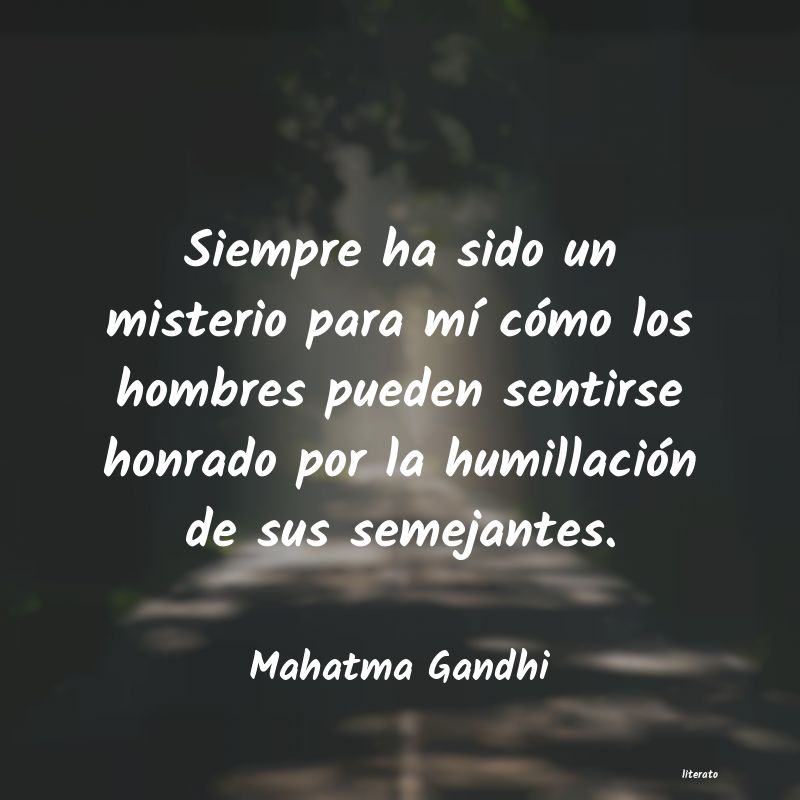 Frases de Mahatma Gandhi