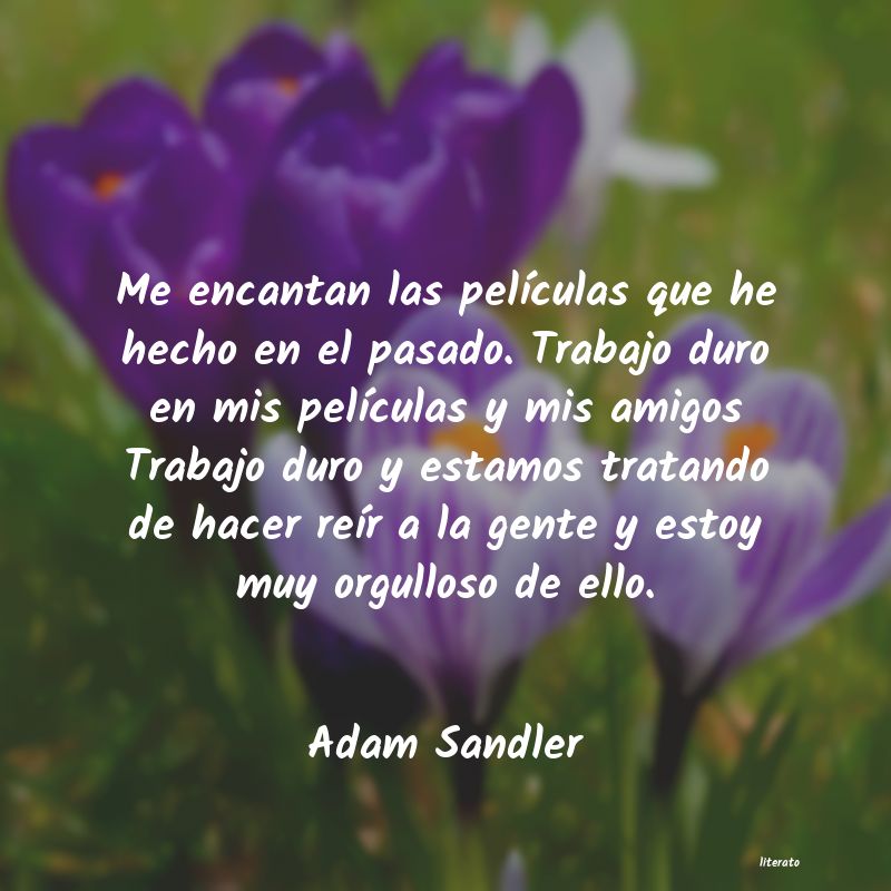 frases de Adam Sandler