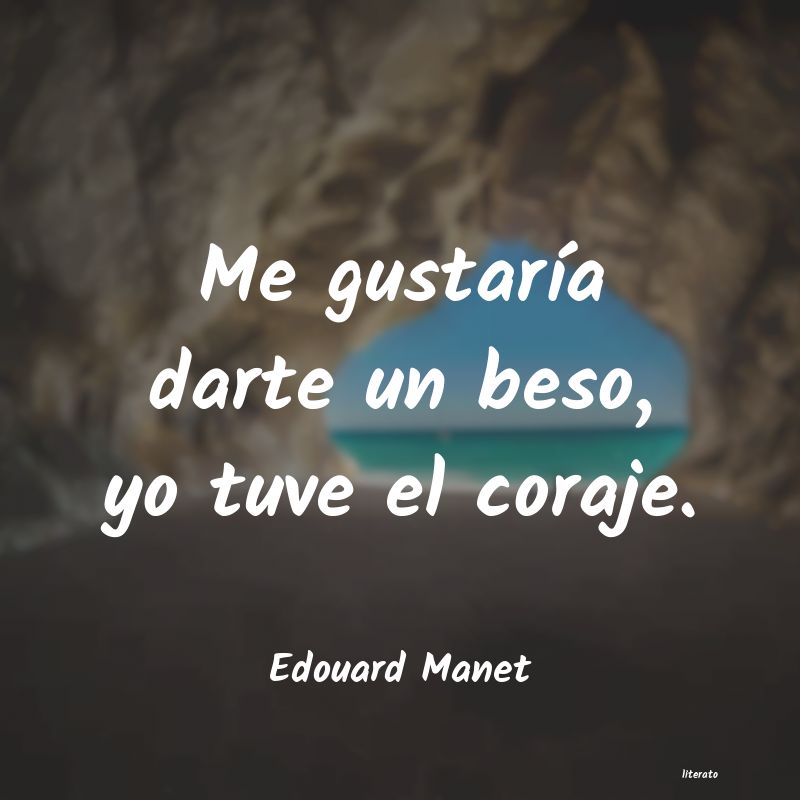 frases de Edouard Manet