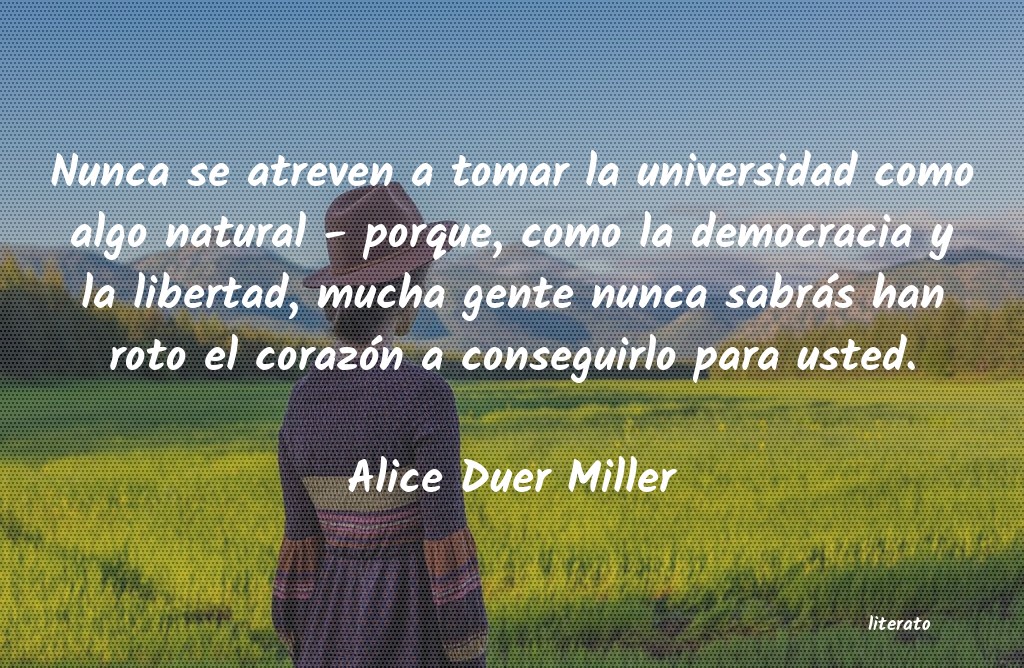 Frases de Alice Duer Miller