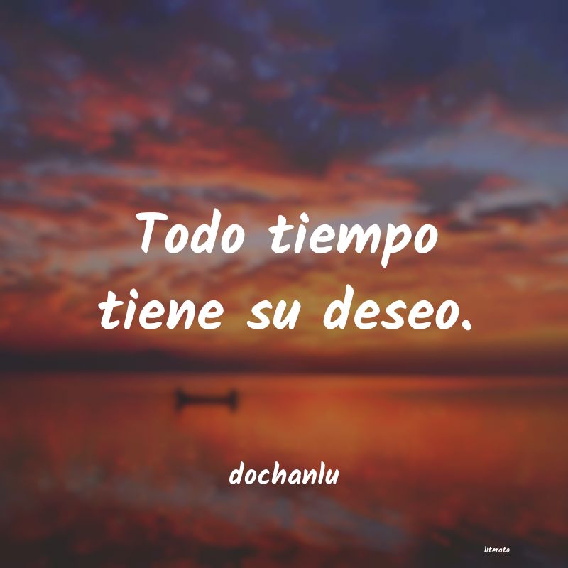 Frases de dochanlu