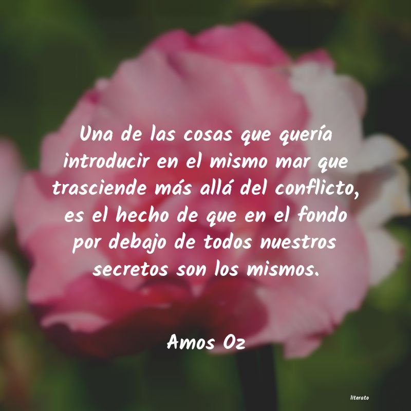 frases de Amos Oz