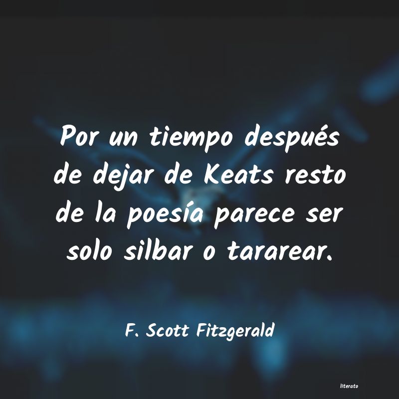 frases de F. Scott Fitzgerald