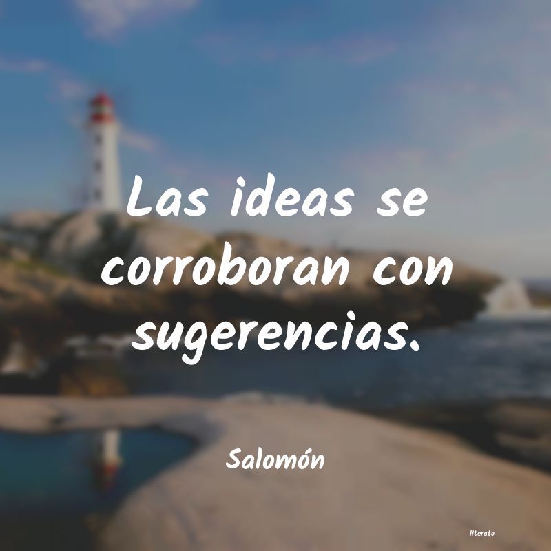 frases de Salomón